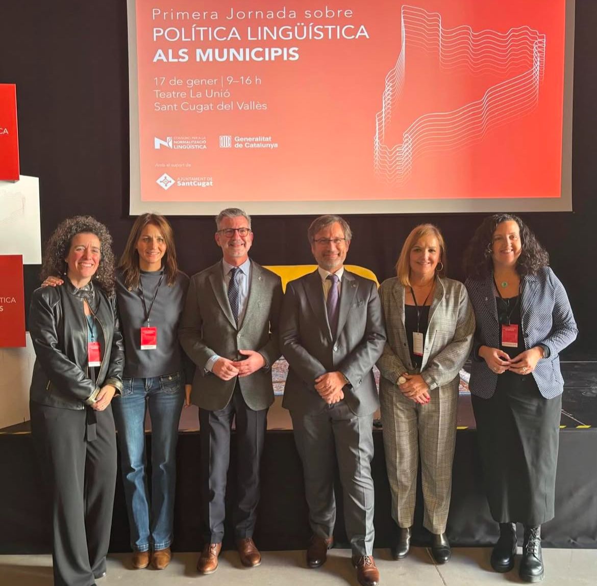Jornada sobre política lingüística de Catalunya